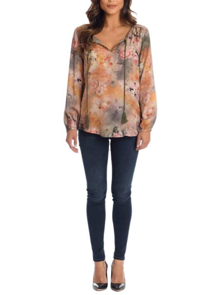 Tolani Janessa Top In Beige