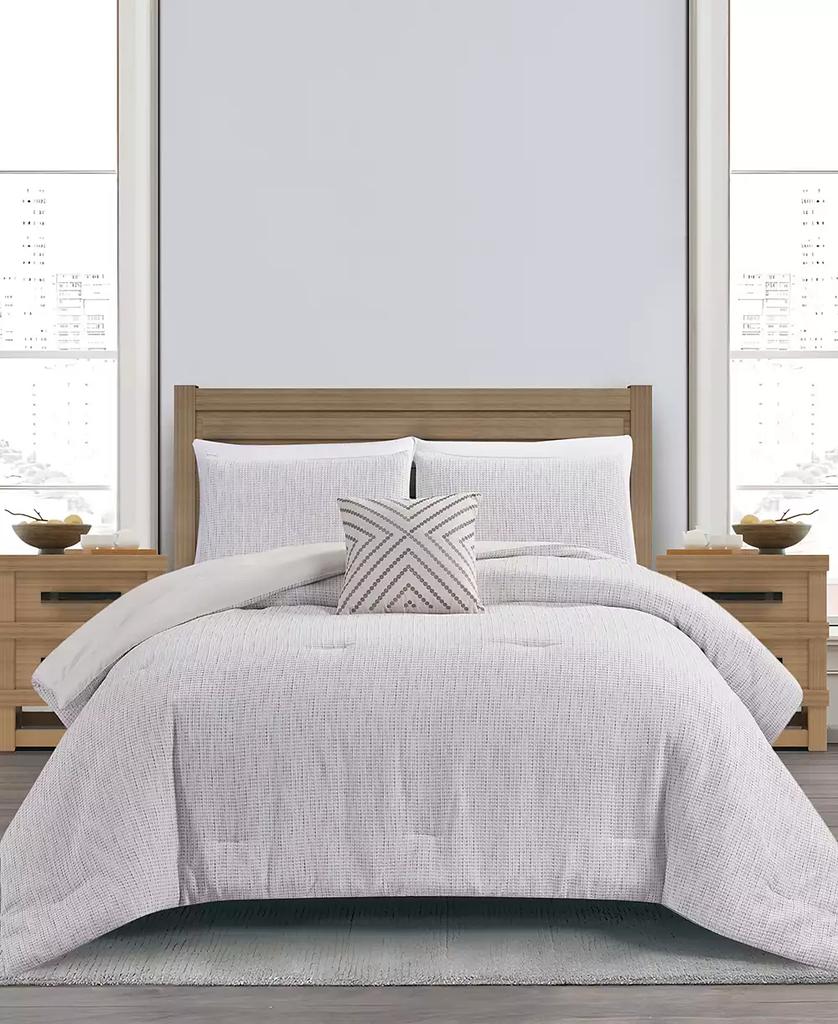 Rachel Roy Chenille Waffle 3-Pc. Comforter Set