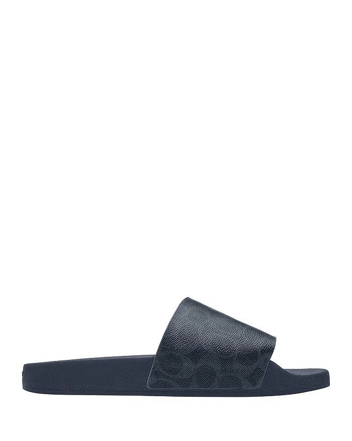 Coach Men
s Signature Canvas Pool Slides 6
