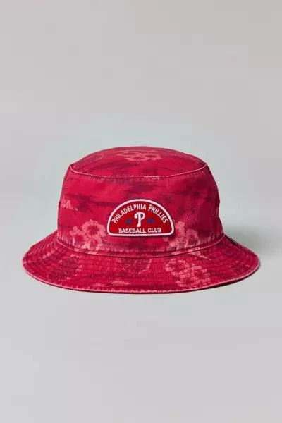 47 Brand '47 Brand MLB Philadelphia Phillies Floral Pattern Bucket Hat 1