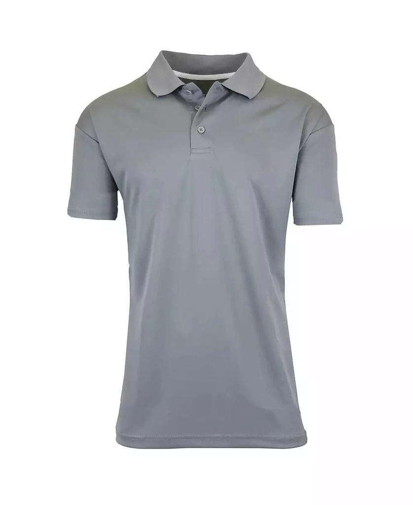 Galaxy By Harvic Men's Tagless Dry-Fit Moisture-Wicking Polo Shirt 4