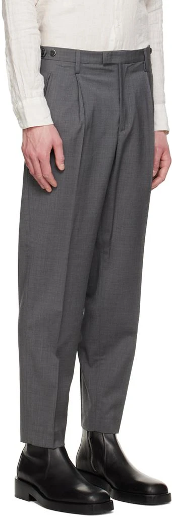 BARENA Gray Masco Tela Trousers 2