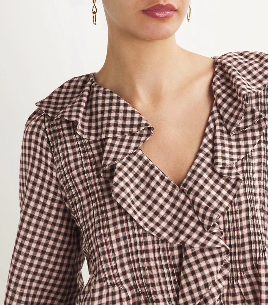 DÔEN Organic Cotton Ruffled Hardy Blouse 6
