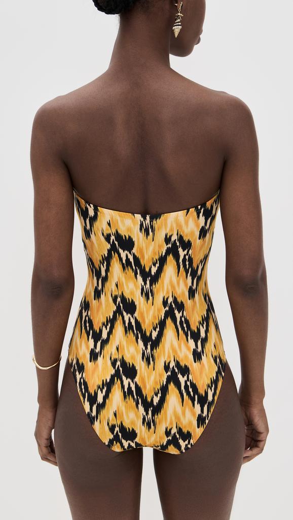 Ulla Johnson Monterey Strapless Maillot One Piece