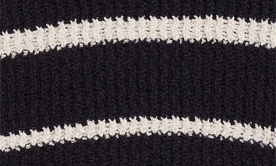 Vince Rib Stripe Crewneck Sweater 7