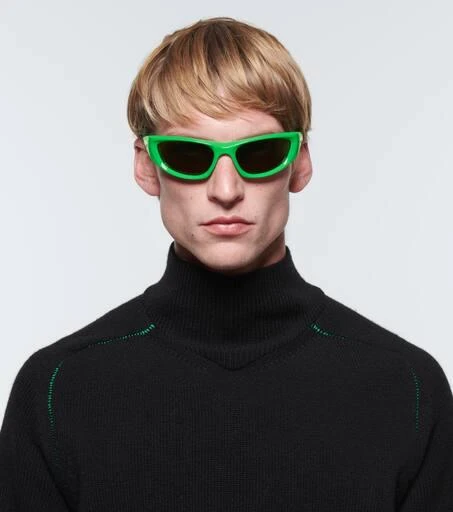 Bottega Veneta Cone Wraparound sunglasses 3