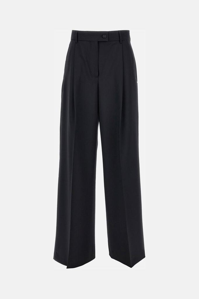 Max Mara Navigli high-rise cotton wide-leg pants - Leggings