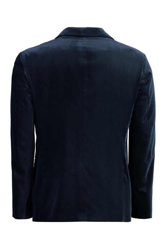 Giorgio Armani Giorgio Armani Single-Breasted Velvet Jacket