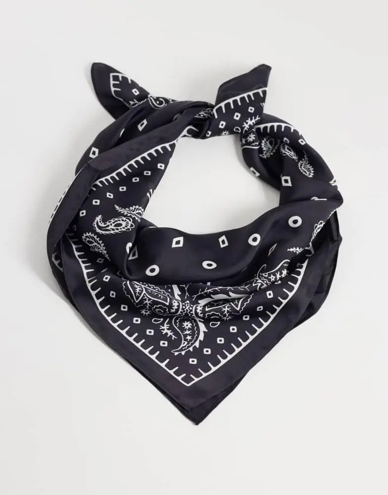 Prohibited Prohibited logo scarf in black