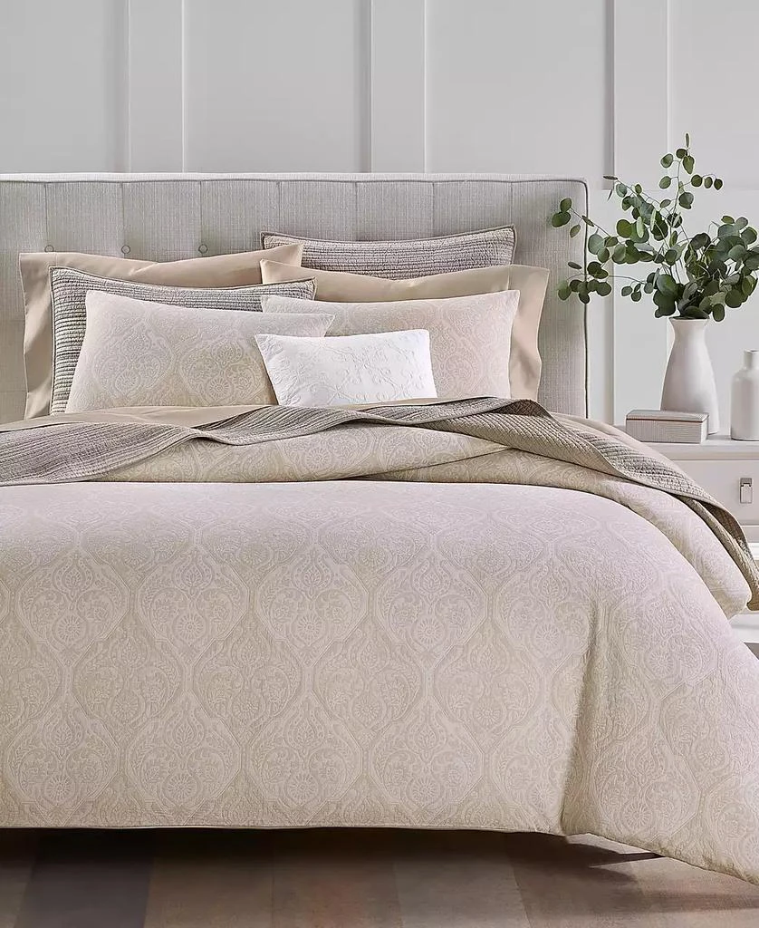 Charter Club Ogee Floral 2-Pc. Duvet Cover Set, Twin, Exclusively at Macy’s 7