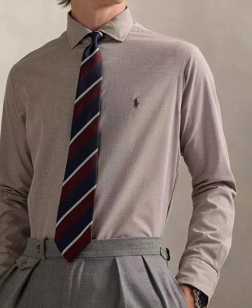Ralph Lauren Men's Classic-Fit Houndstooth Twill Shirt 3