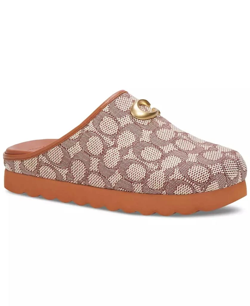 Coach Women's Hadley Slip On Clog Flats 1