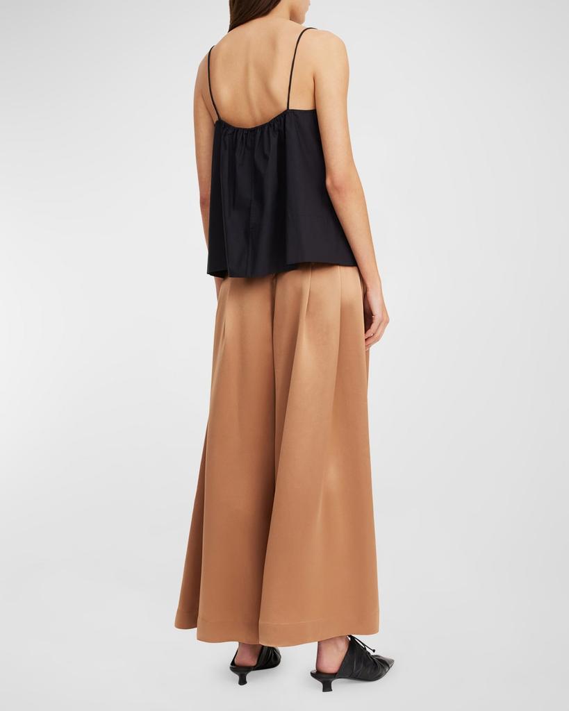 By Malene Birger Dorite Pleated Wide-Leg Pants