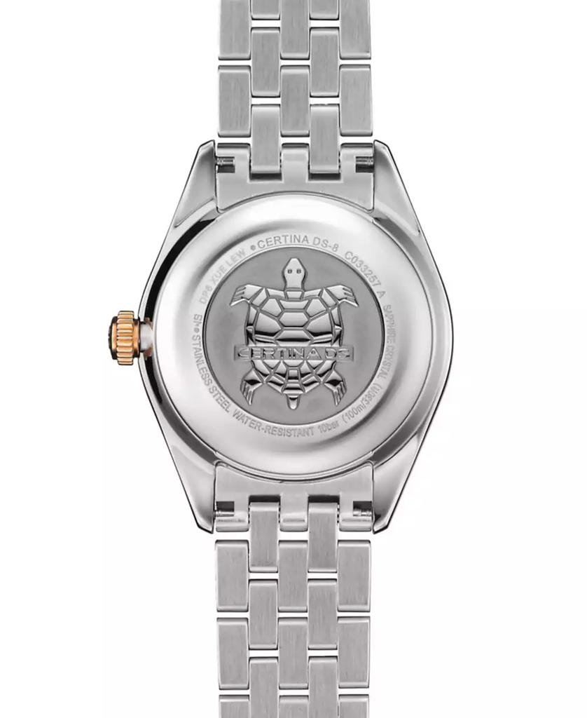 Certina Women's Swiss DS-8 Moon Phase Two-Tone Stainless Steel Bracelet Watch 33mm