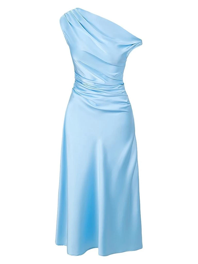 knee length dresses for ladies Women's Mindful Muse Smocked Maxi Dress in Sage main image 1