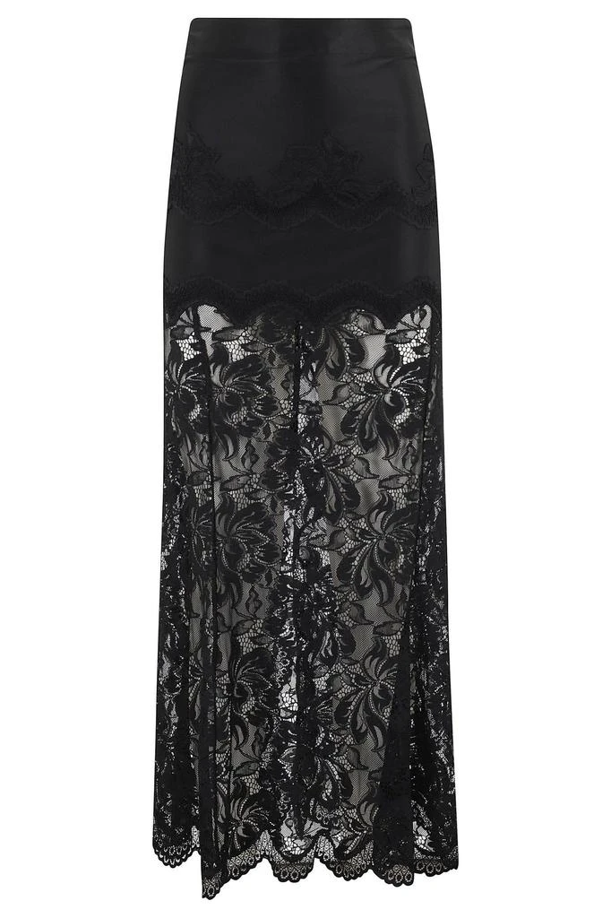 Paco Rabanne Paco Rabanne Lace Detailed Maxi Skirt 1