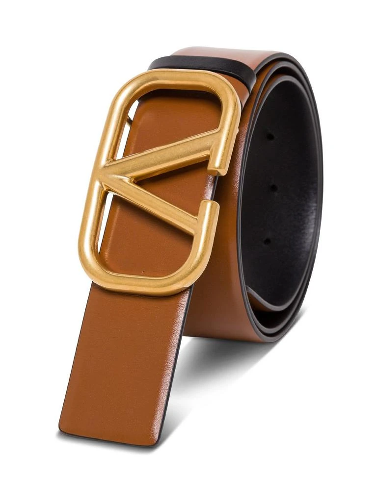 Valentino Valentino VLogo Plaque Reversible Belt 2