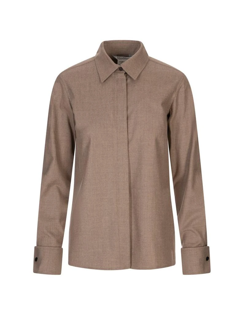 Max Mara Max Mara Tebaide Long-Sleeved Shirt from Cettire