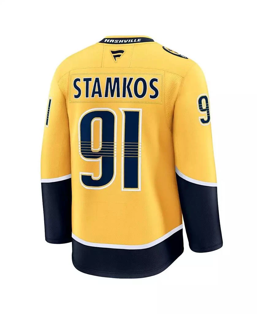 Fanatics Men
s Steven Stamkos Gold Nashville Predators Home Premium Jersey 2