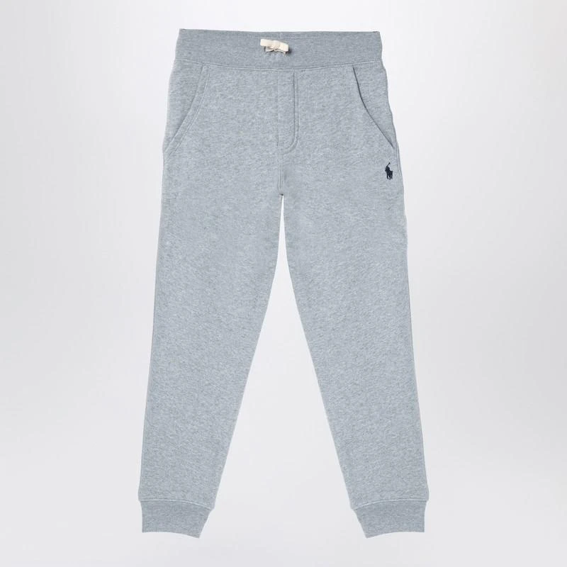 Ralph Lauren Grey cotton-blend jogging trousers 1