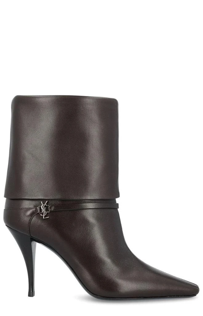 Yves Saint Laurent Saint Laurent Niki Logo Detailed Ankle Boots 1