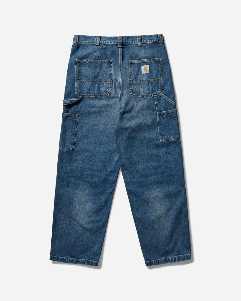 Carhartt WIP Men's OG Single Knee Pants Blue (Dark Used Wash) 2