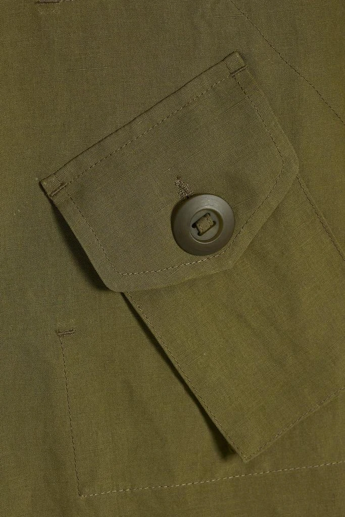 PETAR PETROV Mue linen and cotton-blend jacket 4
