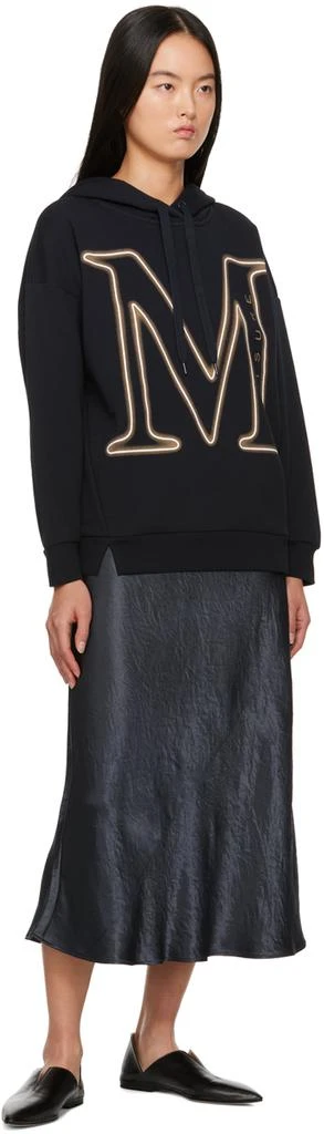 Max Mara Leisure Navy Printed Hoodie 4