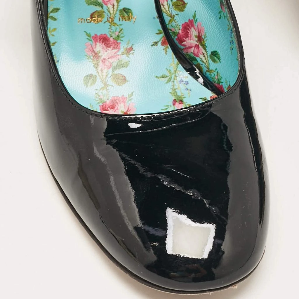 Gucci Gucci Black Patent Lois Bee Mary Jane Pumps Size 37.5 7
