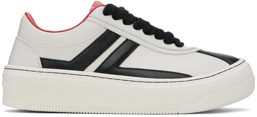 Lanvin Black & Off-White Future Edition Cash Sneakers 1
