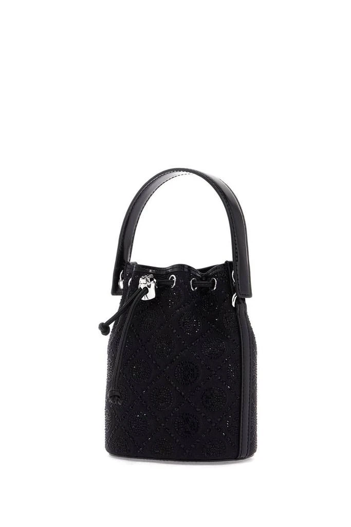 Tory Burch monogram t bucket bag with rhinest 3