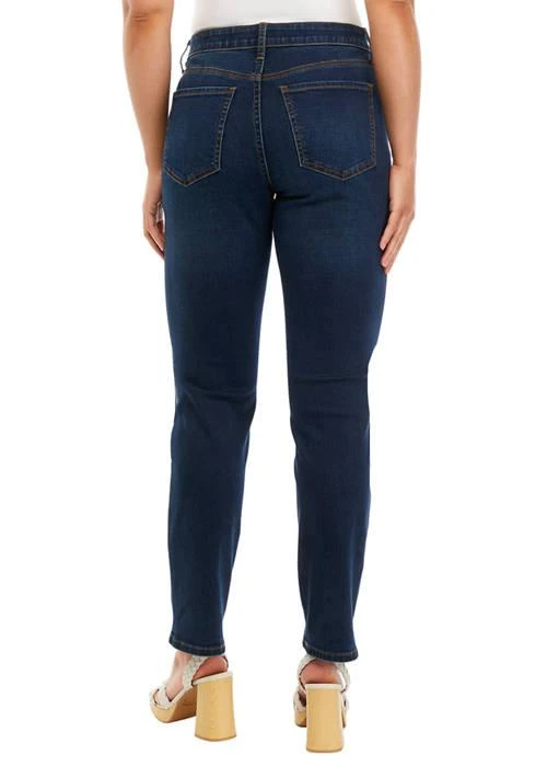 Wonderly Womens Mid Rise Straight Stretch 31 Jeans 2
