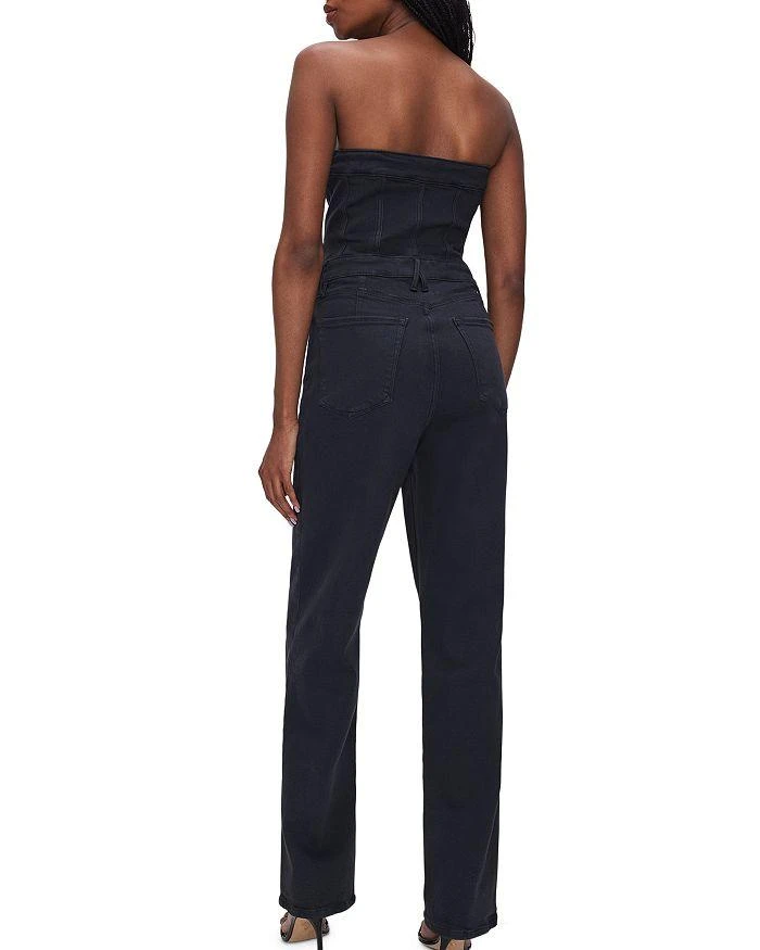 Good American Tube Denim Jumpsuit 3