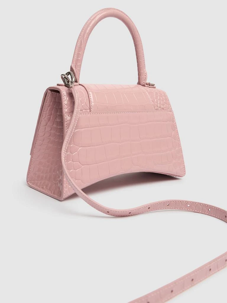 Balenciaga Small Hourglass Embossed Leather Bag 5