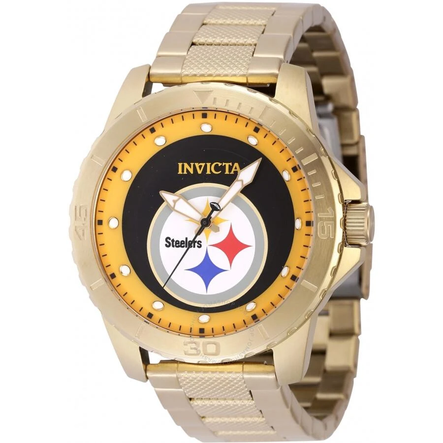 Invicta Nfl Pittsburgh Steelers Quartz Men's Watch 48092 1
