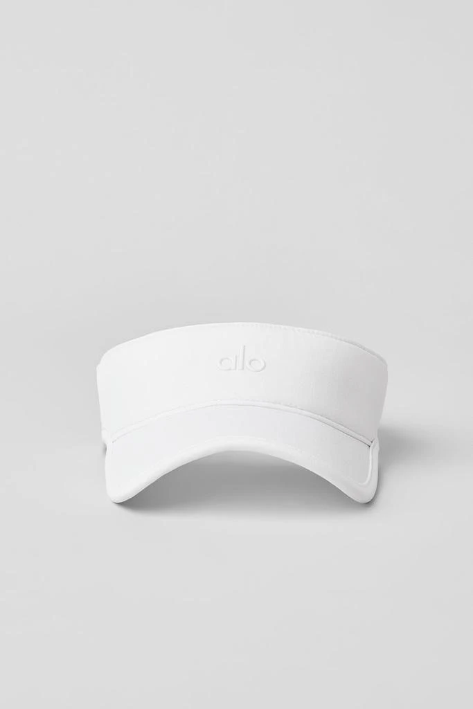 Alo Performance Eclipse Visor - White/White 3