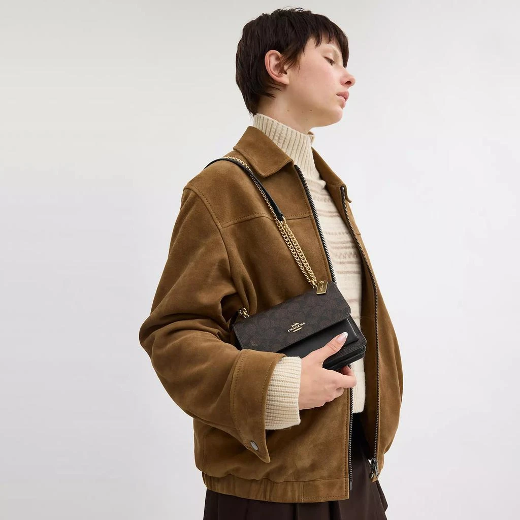 Coach Mini Klare Crossbody Bag In Signature Canvas 6