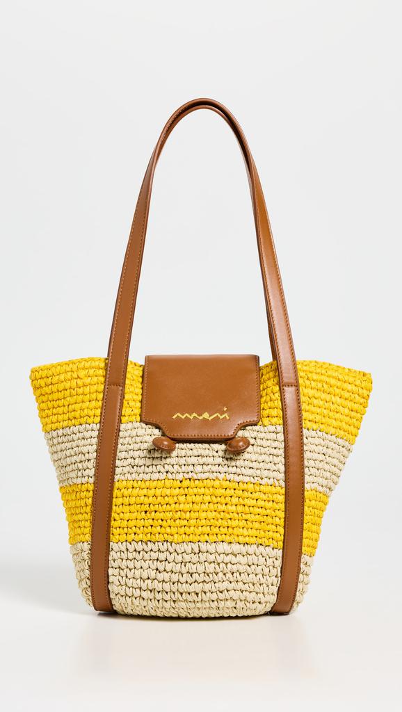 Marni Marni Tropicalia Nano Bucket Bag - Tote Bags - Free