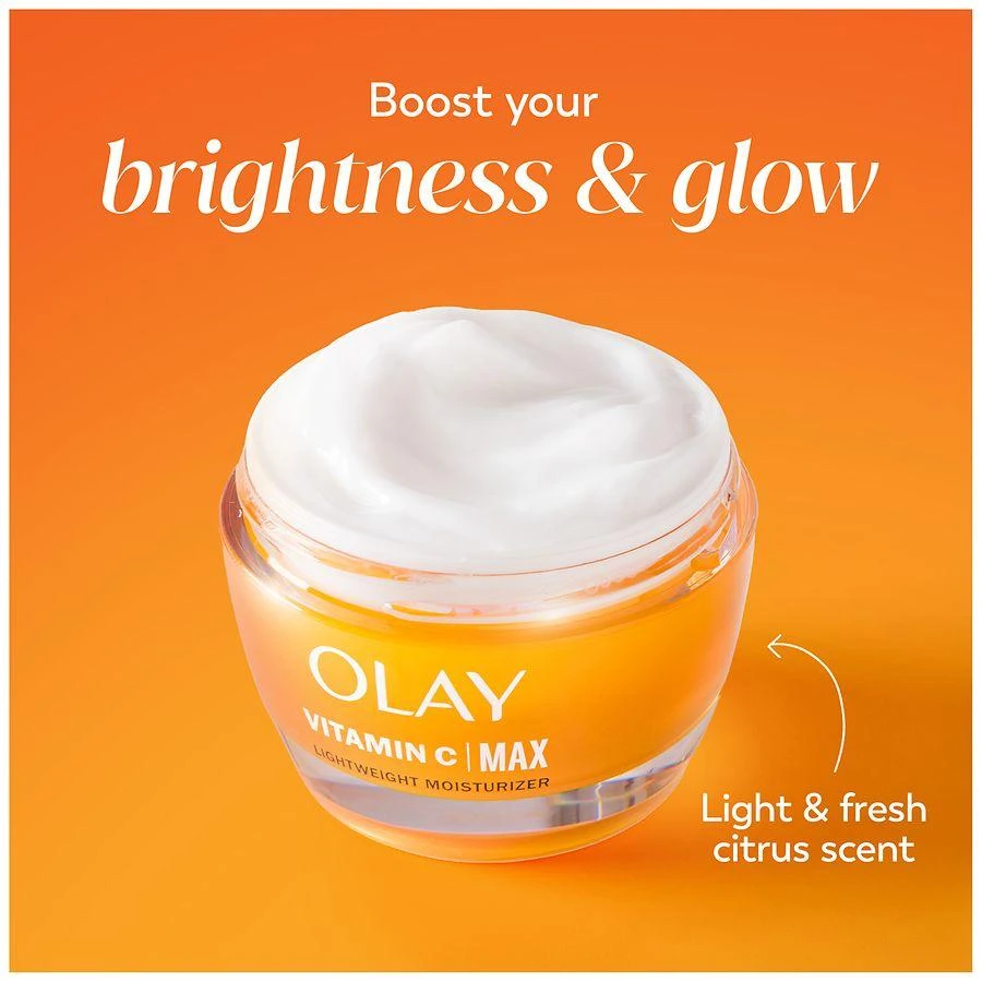 Olay Vitamin C Max Face Moisturizer, Brightening Cream for Women Citrus 2