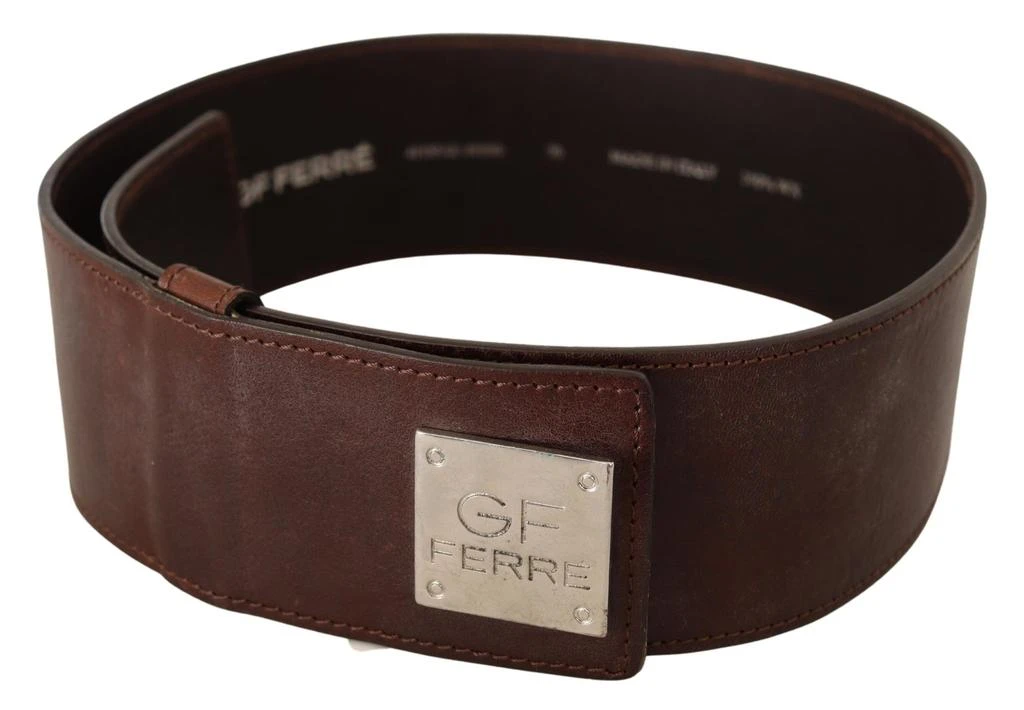 Costume National Elegant  Leather Fashion Men's Belt 4