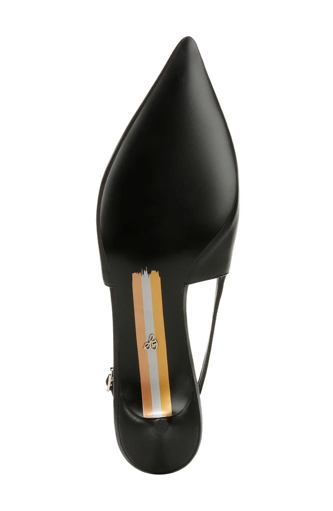 Sam Edelman Farrah Kitten Heel Pointed Toe Slingback Pump 7