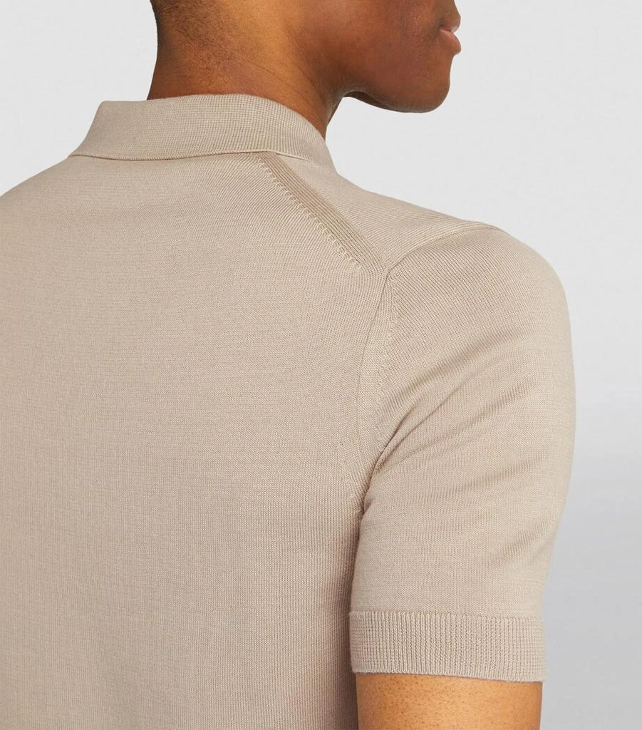Fred Perry Merino Wool-Cotton Polo Shirt 6