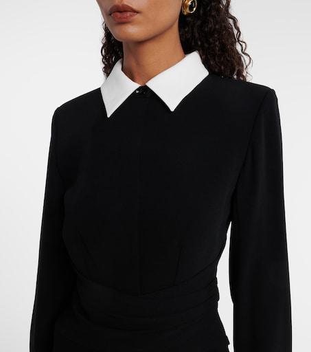 ROLAND MOURET Satin crêpe midi dress - Dresses & Skirts - Free