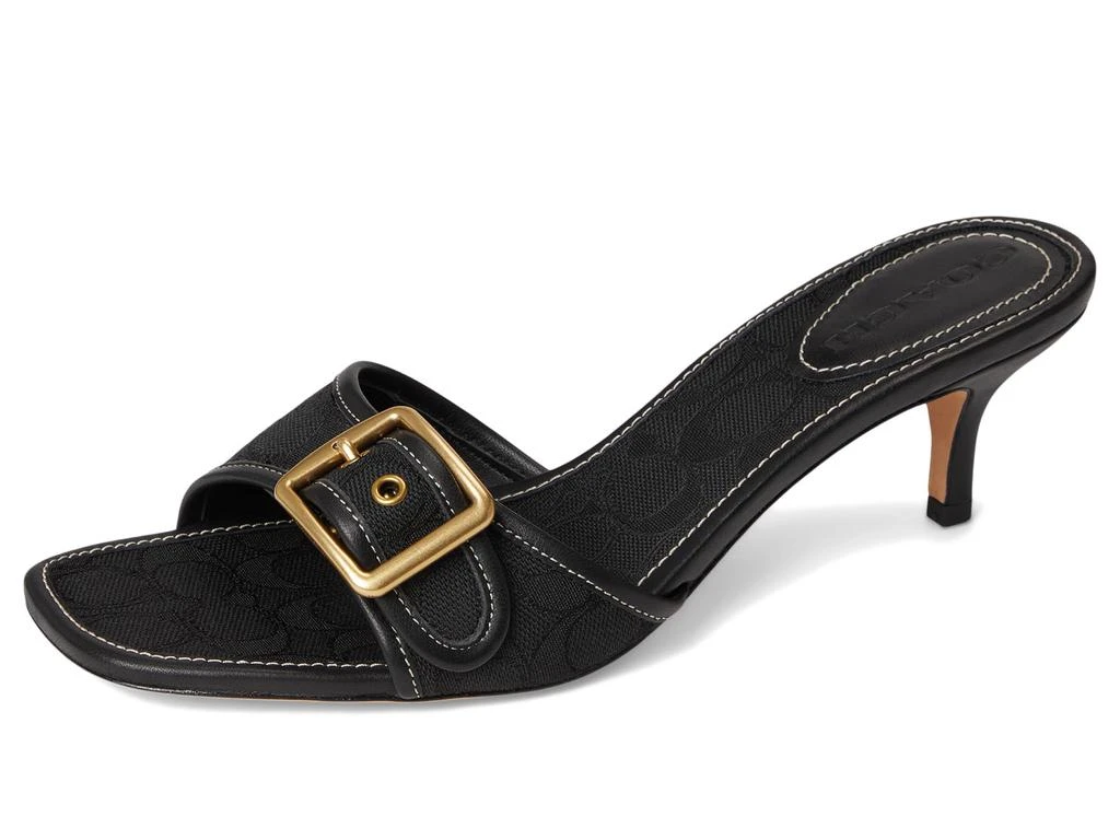 Coach Margot Sandals In Signature Textile Jacquard 7