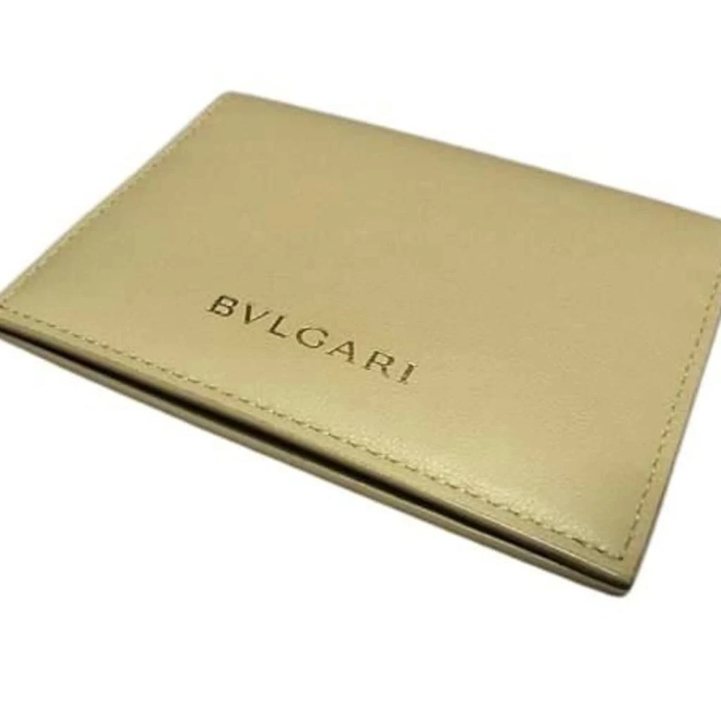 BVLGARI Leather Business Card Case (Pre-Owned) 3