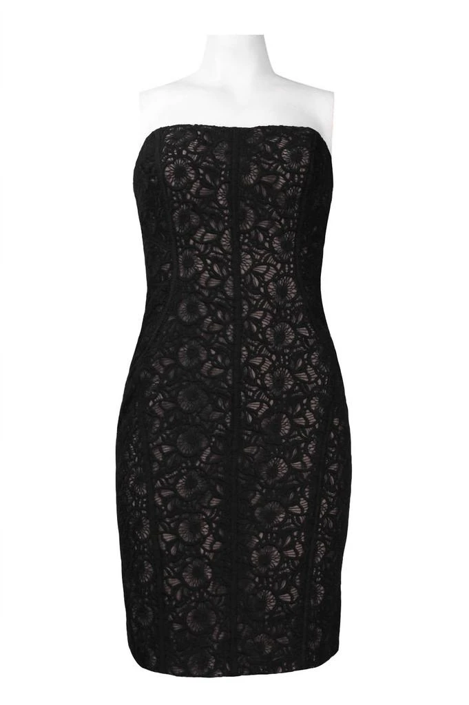 Monique Lhuillier Monique Lhuillier - Women's Strapless Embroidered Dress 1