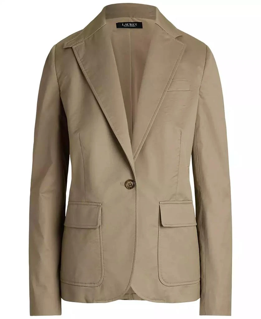 Ralph Lauren Women's Cotton Twill Blazer 6