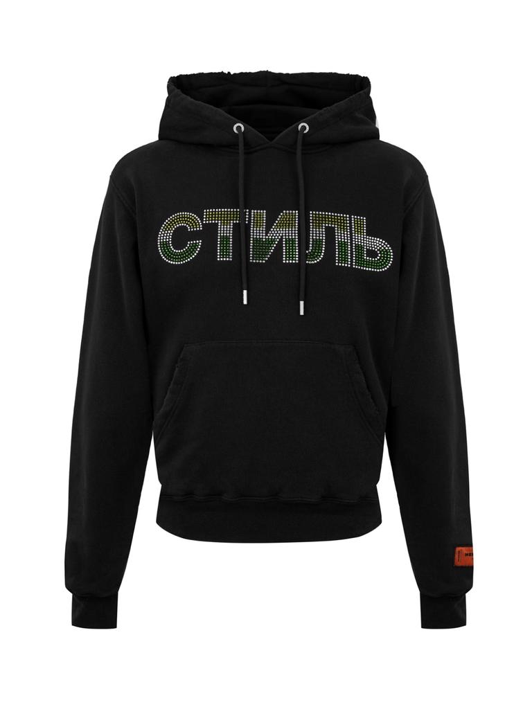 トップス heron preston CTNMB Strass Logo Hoodie Heron Preston CTNMB STRASS LOGO HOODIE - Compare Prices from