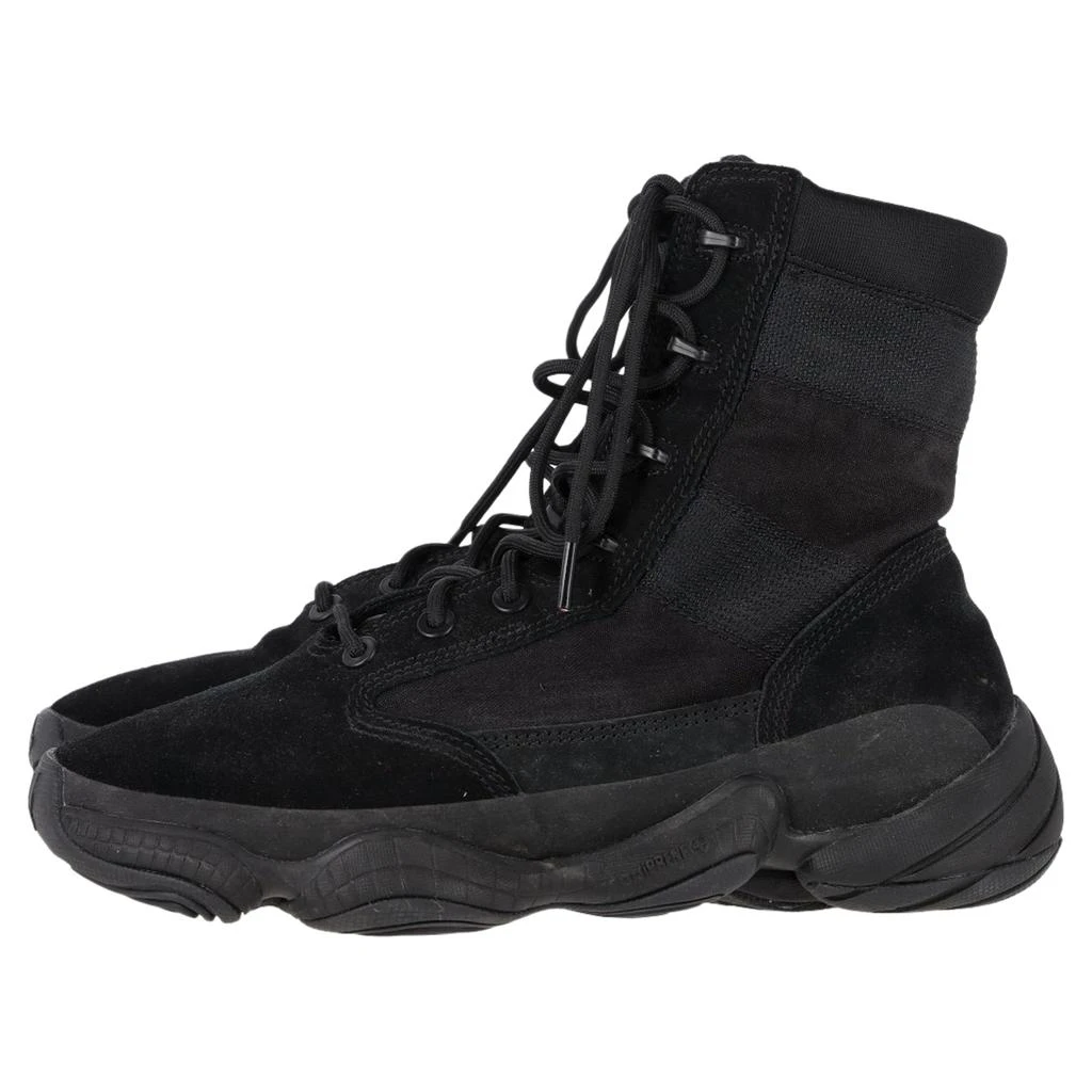 YEEZY Adidas Yeezy 500 High Tactical Boots in Black Suede 4
