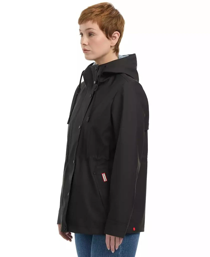 Hunter Women's Rubberized Water-Repellent Short Rain Jacket 3